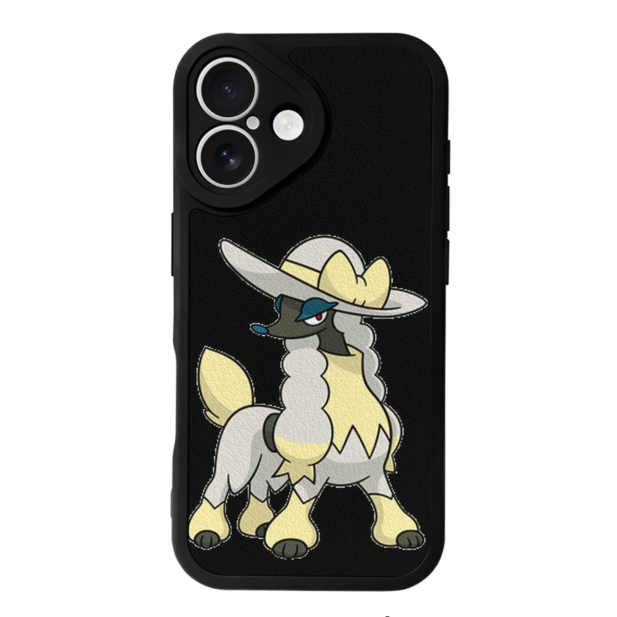 （画像用） ポケットモンスター Pokémon 【iPhone 16シリーズ対応】シリコンスマホケース（レザー調） 材質：シリコン